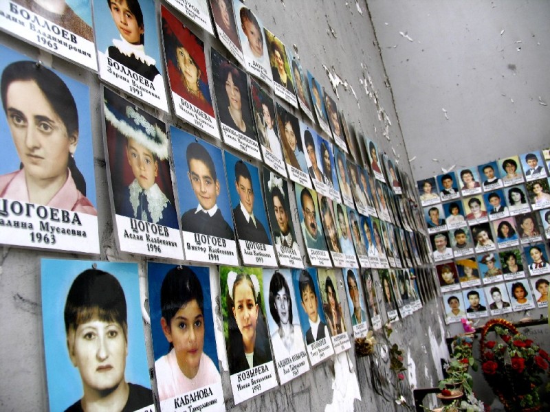 Photos of the victims at Beslan school number 1 aaron bird wikimedia