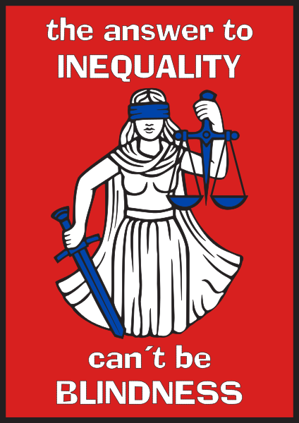 424px Answer to inequality cant be blindness poster vectorsvg
